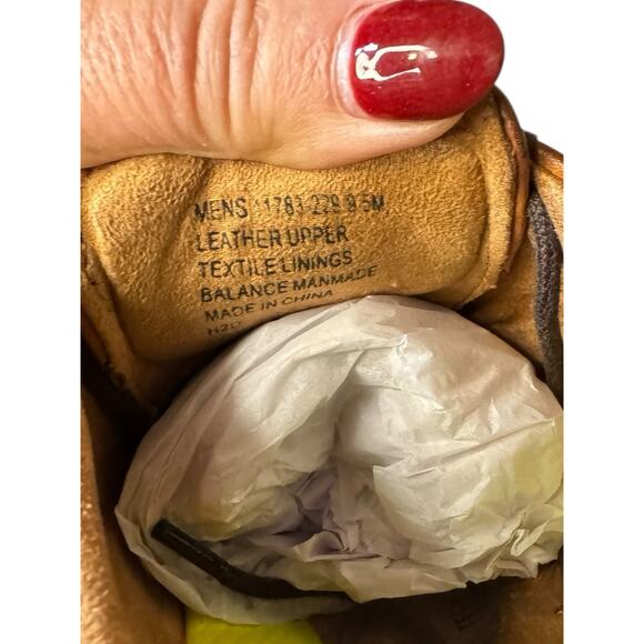 Florsheim NEW Dash Plain Toe Oxford Cognac 9.5M Comfortech Shoes Brown Lace - Picture 7 of 8